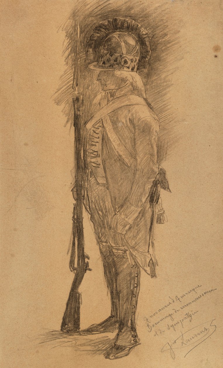 Un soldat - Jean Paul Laurens