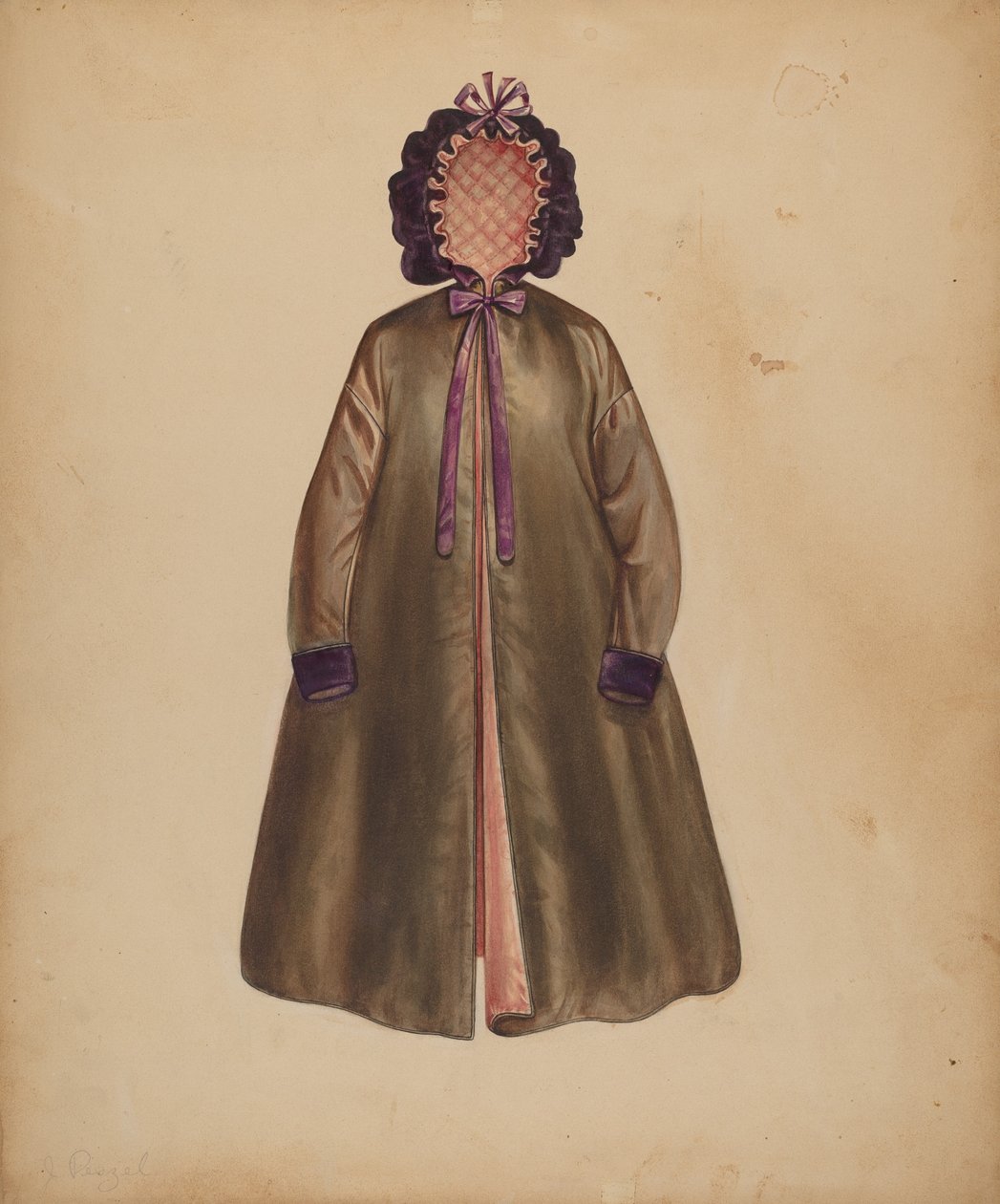 Pelisse de dame - Jean Peszel