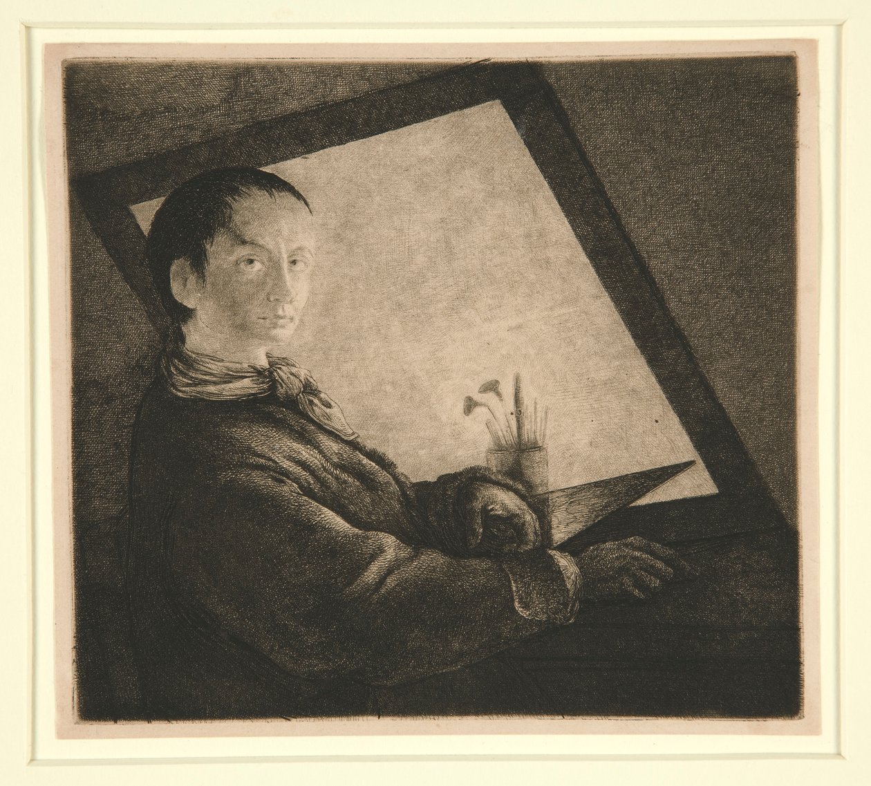 Autoportrait - Jean Pierre Norblin