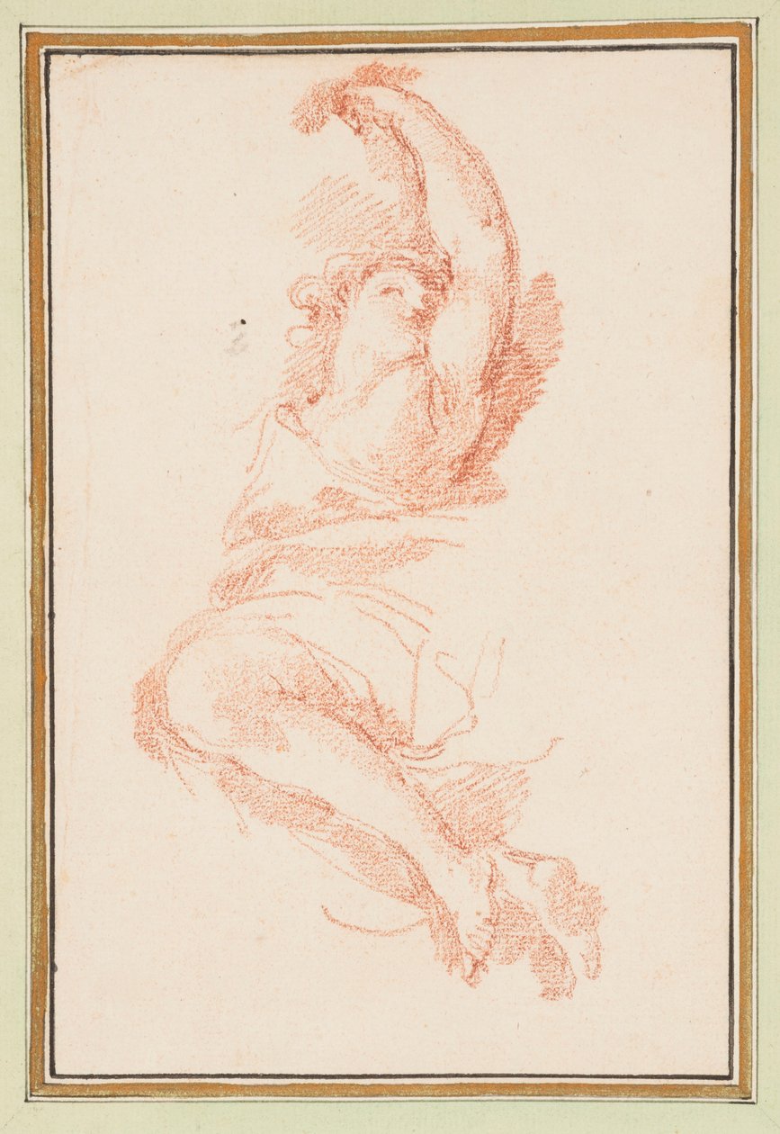 Figure féminine ascendante - Jean Robert Ango