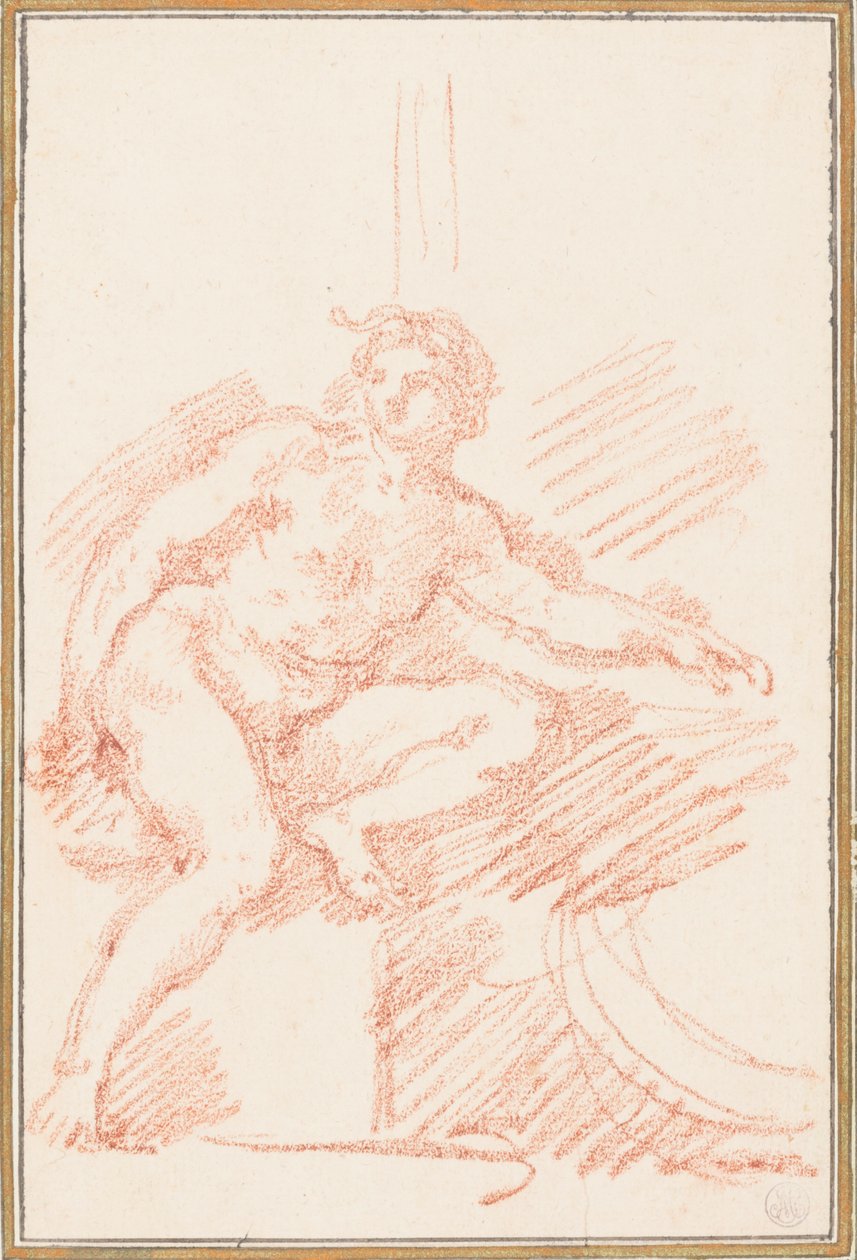 Ignudo du plafond de la Chapelle Sixtine - Jean Robert Ango