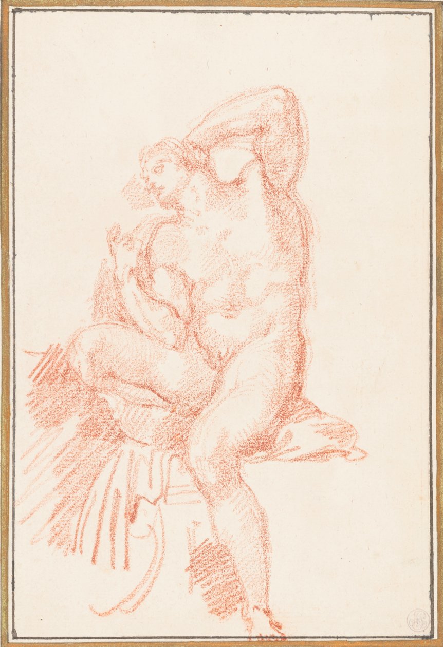 Ignudo du Plafond de la Chapelle Sixtine - Jean Robert Ango