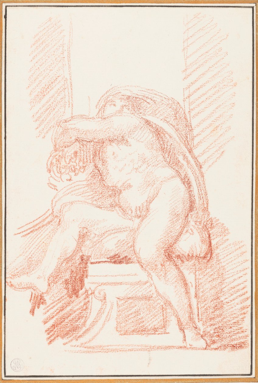 Ignudo du plafond de la chapelle Sixtine - Jean Robert Ango