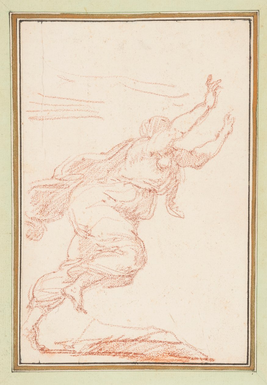 Figure féminine en course - Jean Robert Ango