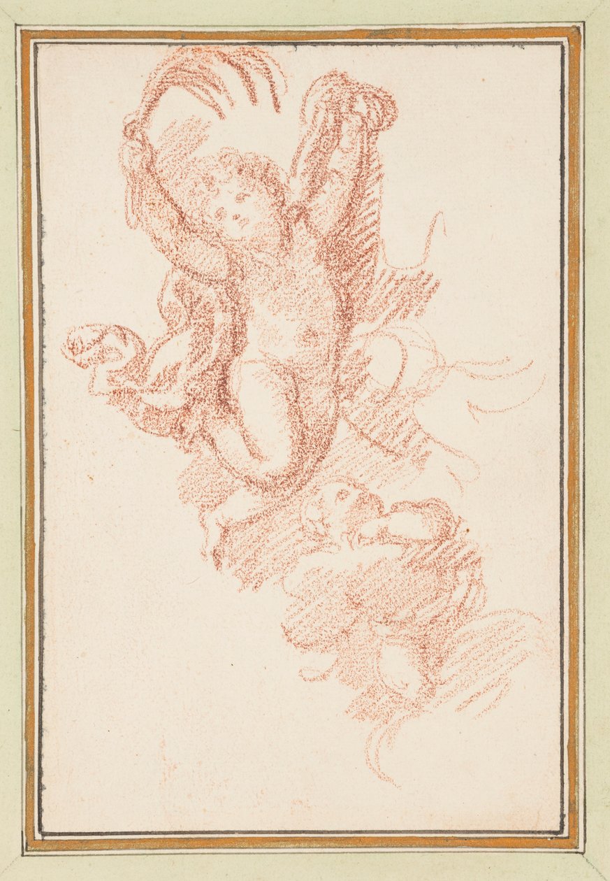 Deux putti - Jean Robert Ango