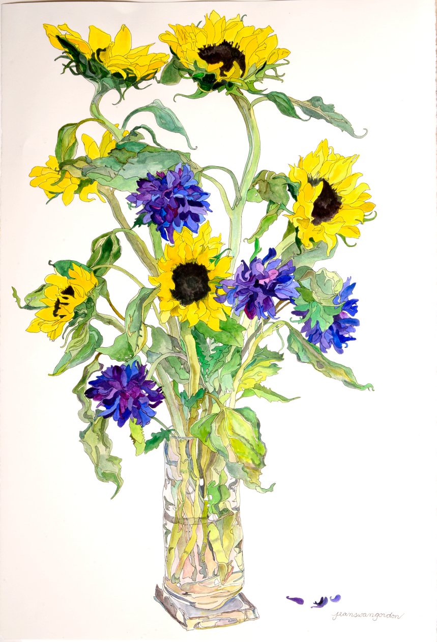Tournesols Asters - Jean Swan Gordon