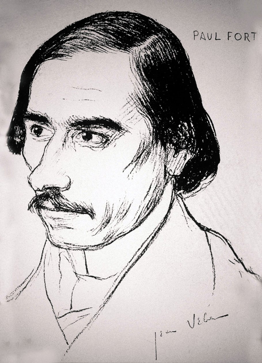 Paul Fort, vers 1900 - Jean Veber