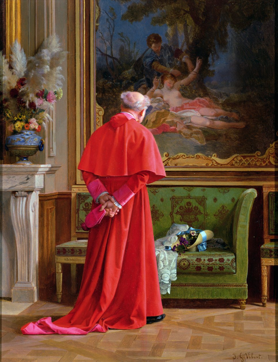 La vue - Jehan Georges Vibert