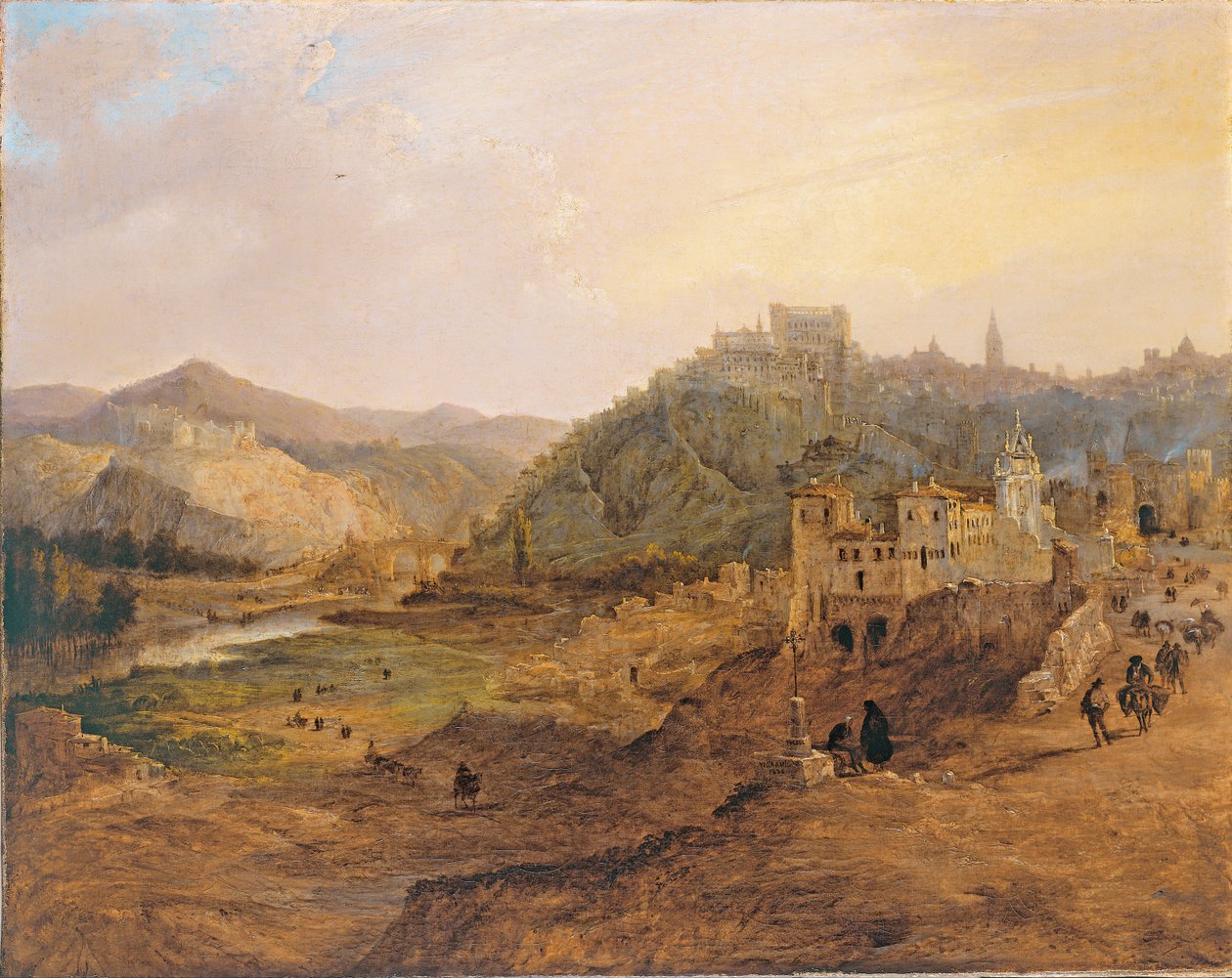 Vue générale de Tolède depuis la Croix des Chanoines - Jenaro Pérez Villaamil
