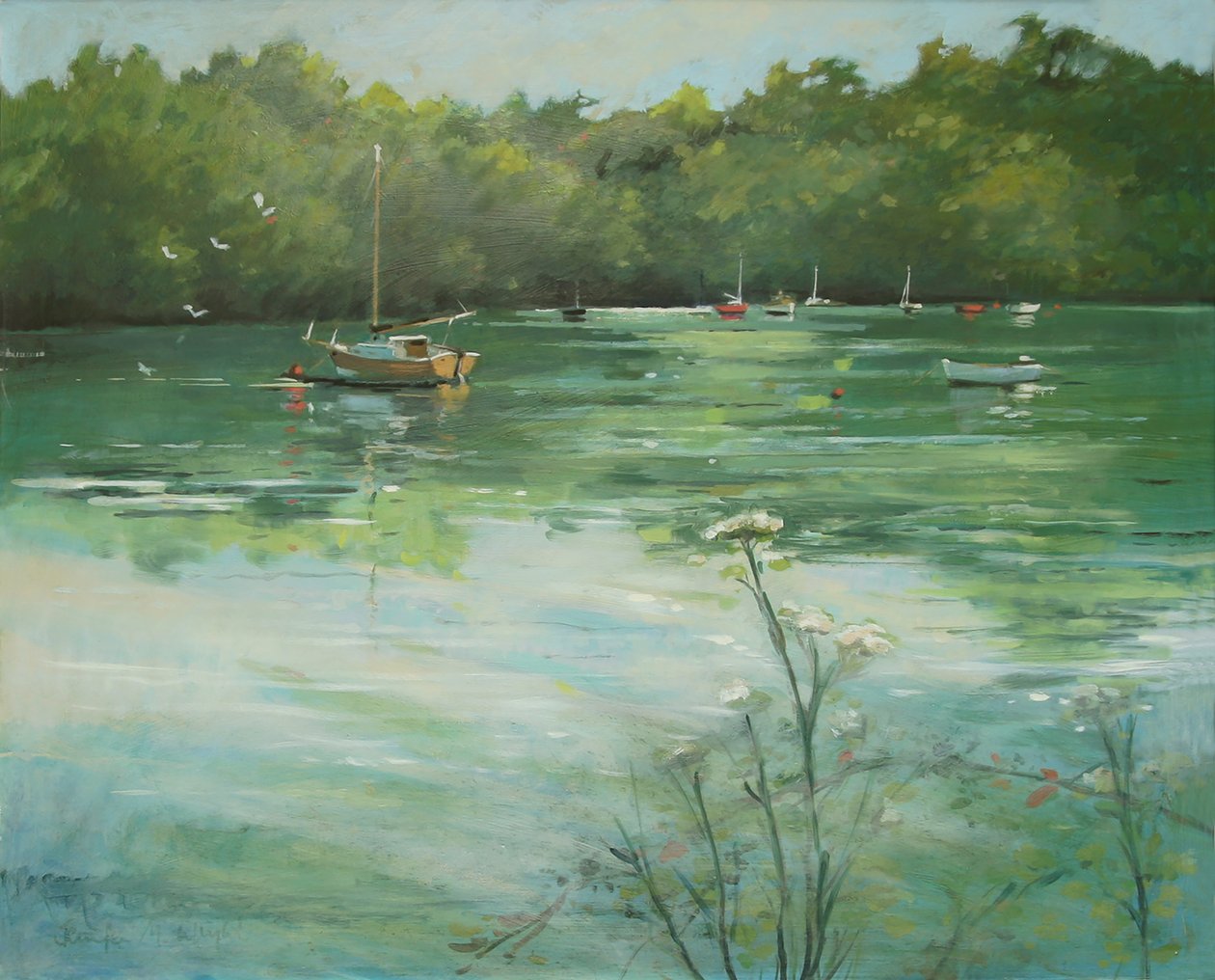 Salcombe Batson Creek - Jennifer Wright