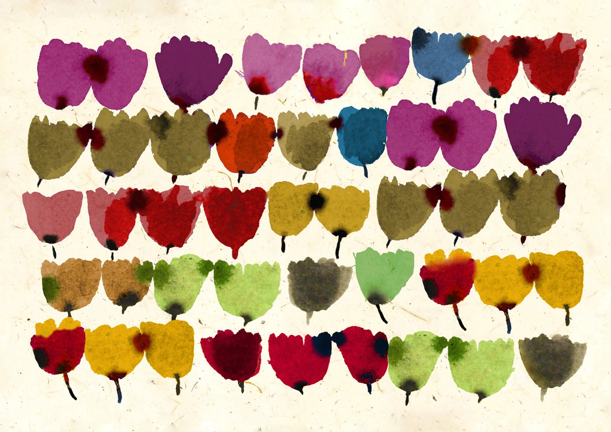 Quarante-cinq tulipes, 2023 - Jenny Frean
