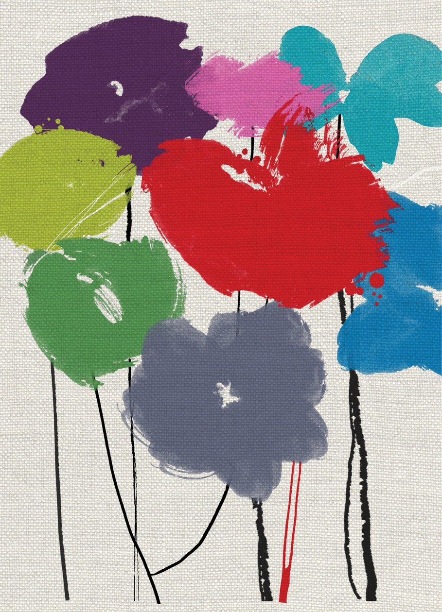 Fleurs imprimées - Jenny Frean