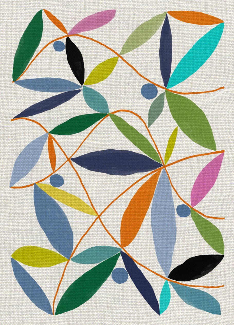 Feuilles imprimées - Jenny Frean