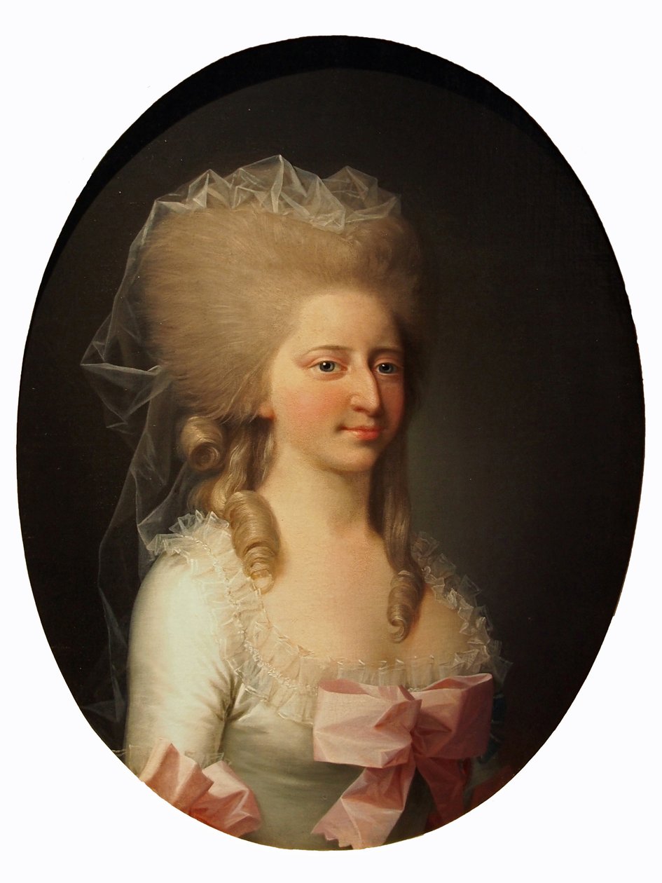 Portrait de Louise Augusta de Danemark - Jens Juel