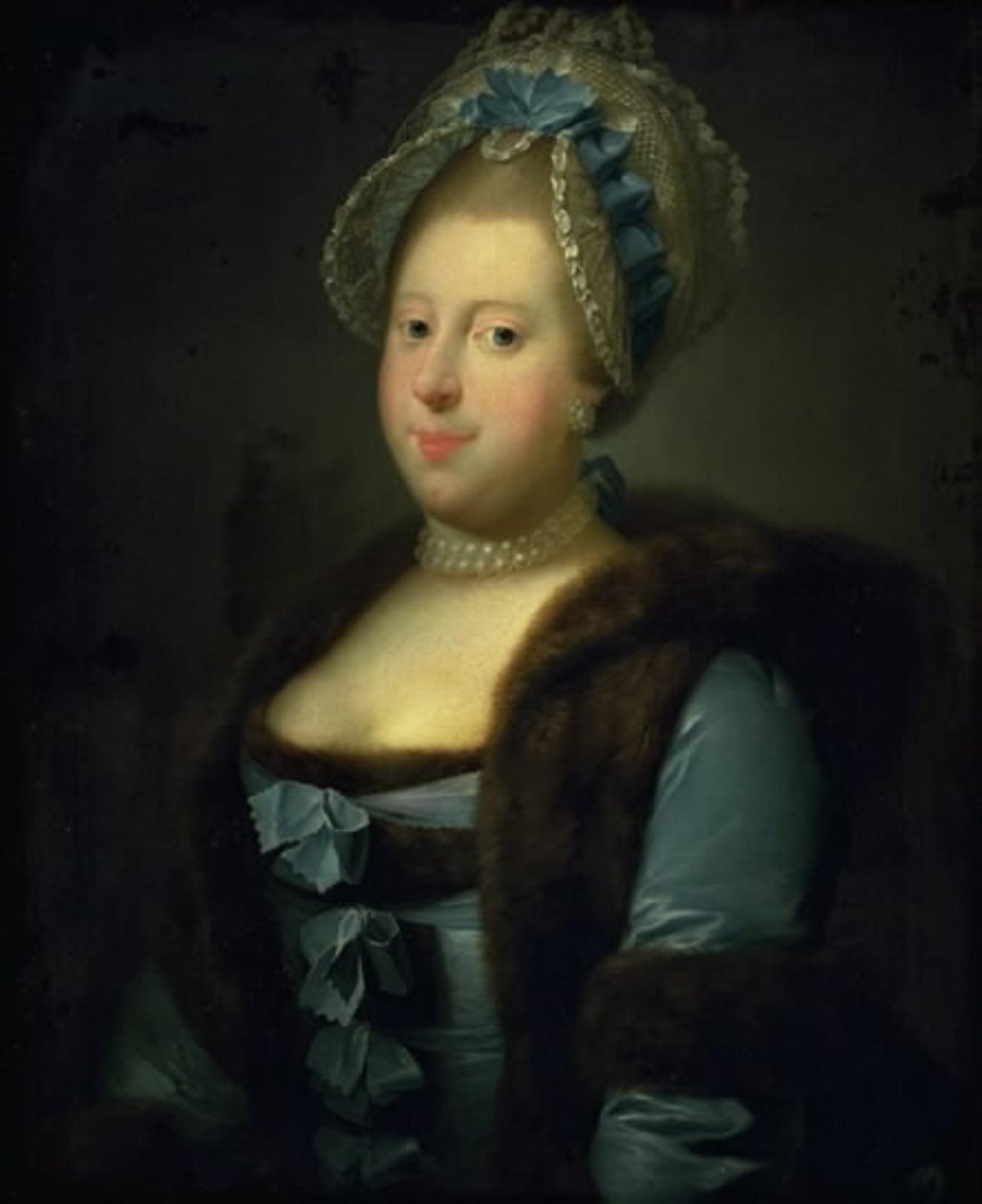 Caroline Mathilde, reine de Christian VII - Jens Juel