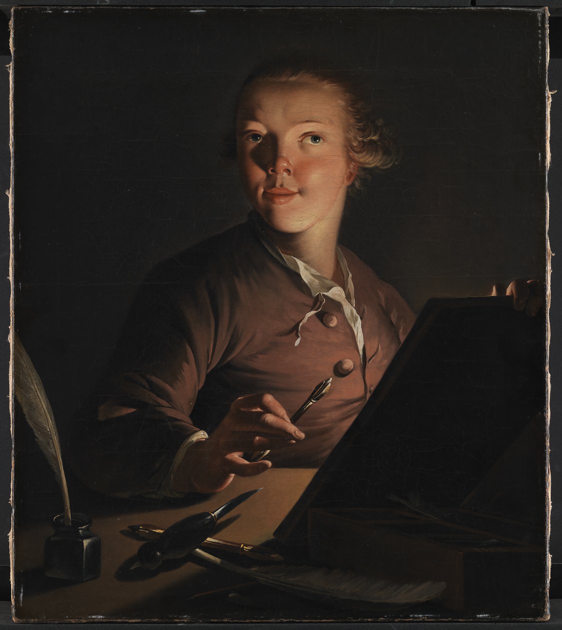 Autoportrait à la chandelle - Jens Juel