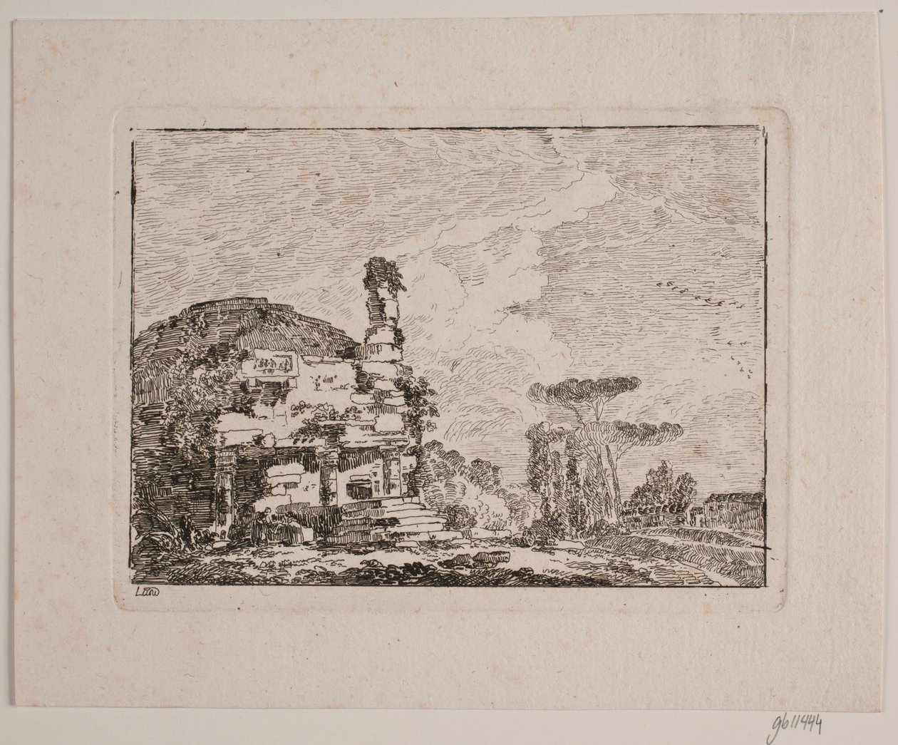 Ruines antiques - Jens Petersen Lund