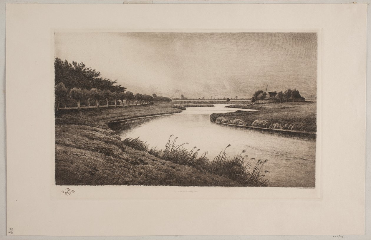 Paysage fluvial - Jensen