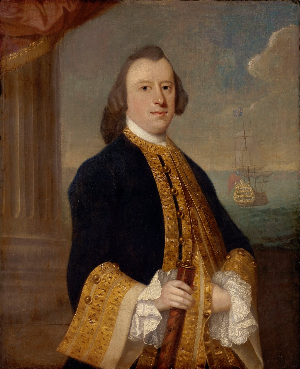 Capitaine John Reynolds (vers 1713-1788) - Jeremiah Theus