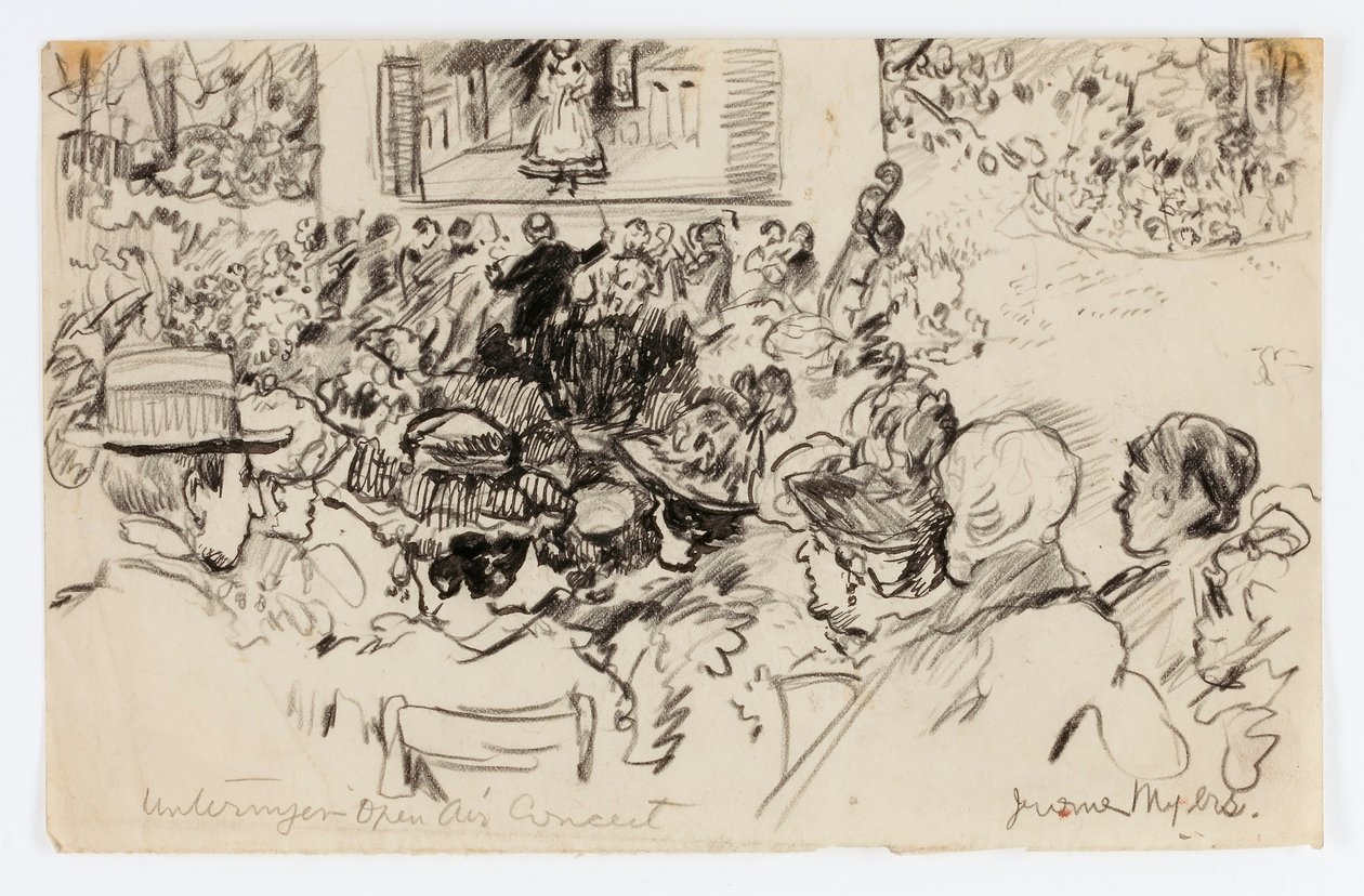Concert en plein air Untermyer - Jerome Myers