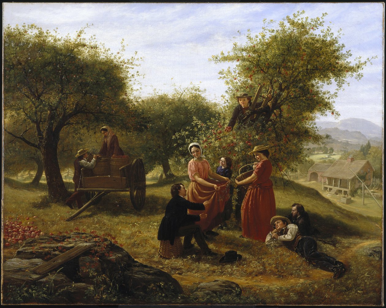 Récolte de Pommes - Jerome Thompson