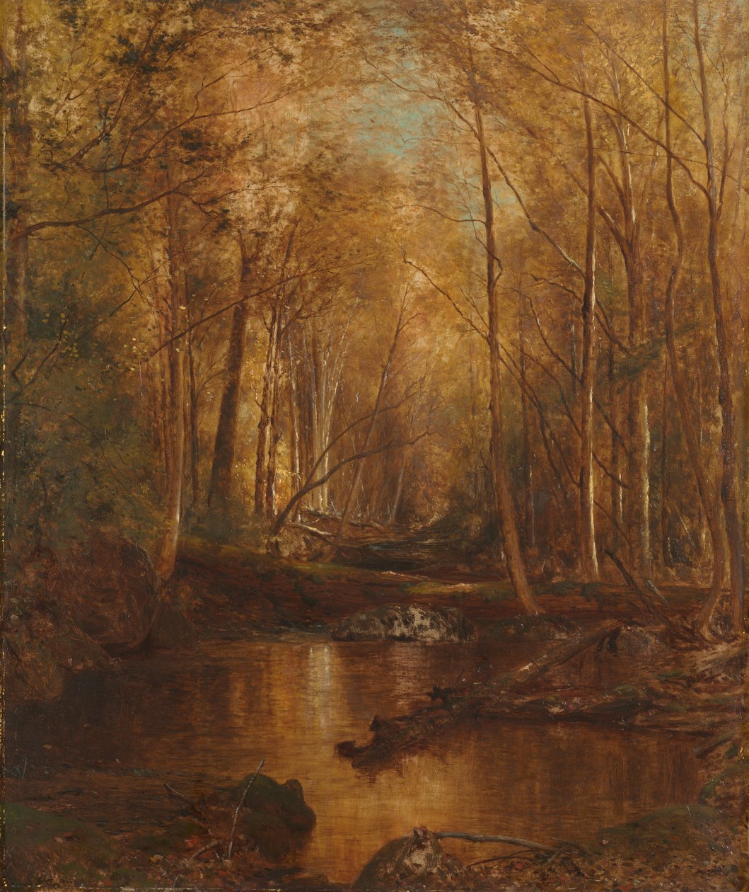 Automne dans les Catskills - Jervis McEntee