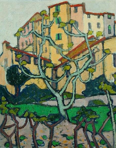 Vue de Les Baux - Jessica Stewart Dismorr