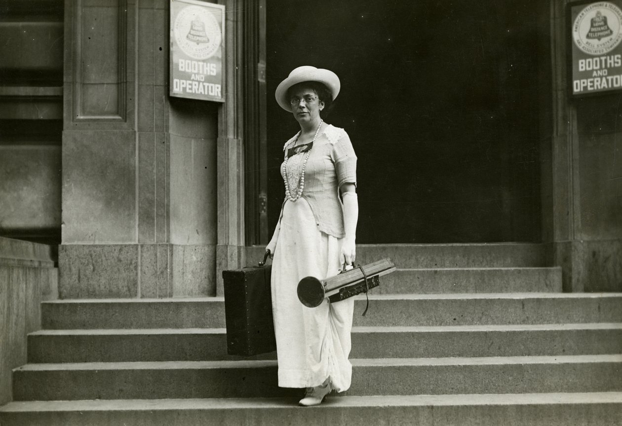 Beals au travail, 1904 - Jessie Tarbox Beals