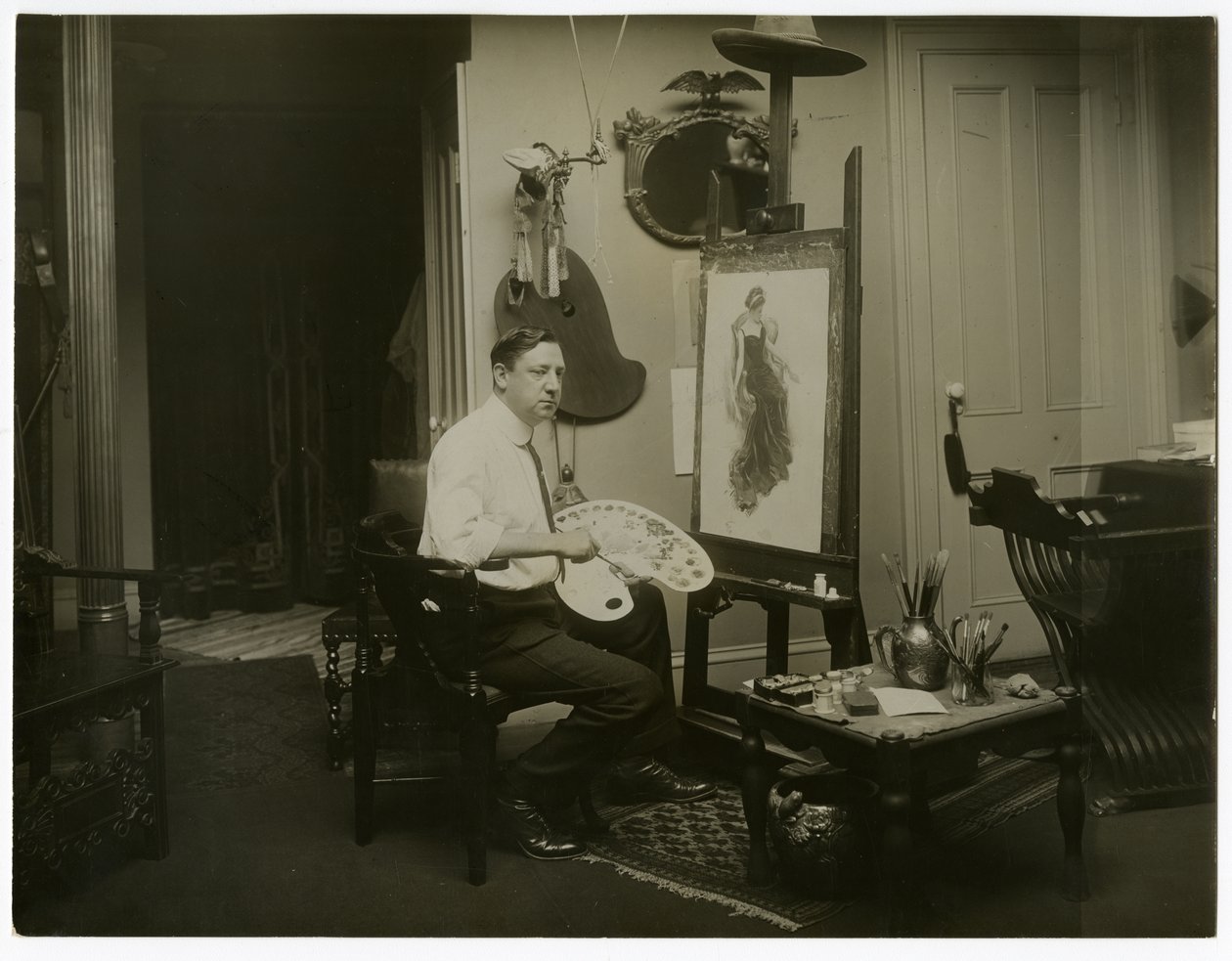 Harrison Fisher, vers 1905-11 - Jessie Tarbox Beals