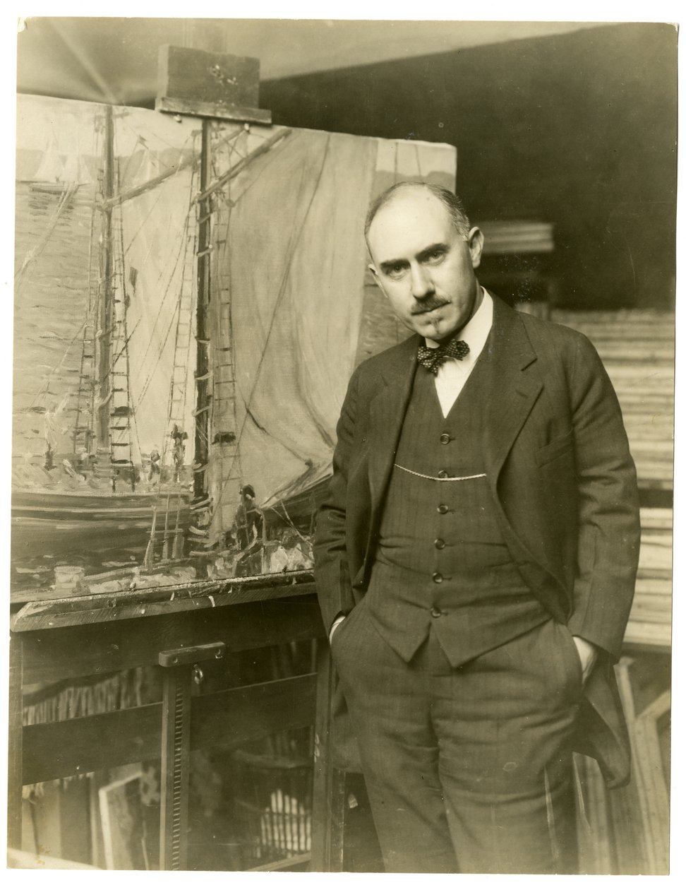 Jonas Lie, artiste, 1905 - Jessie Tarbox Beals