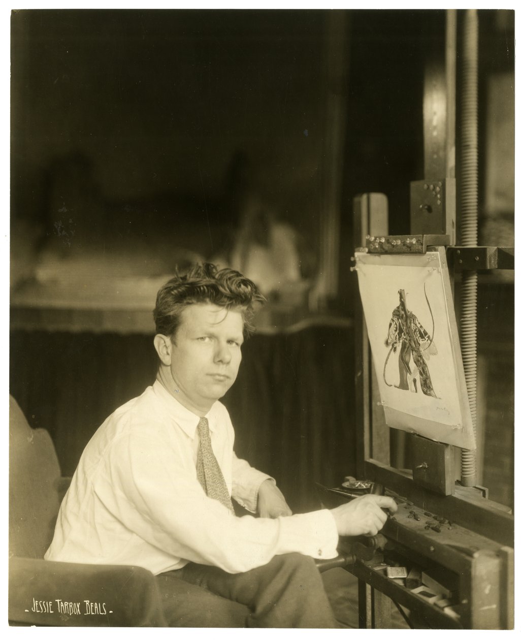 Norman Bel Geddes - Jessie Tarbox Beals