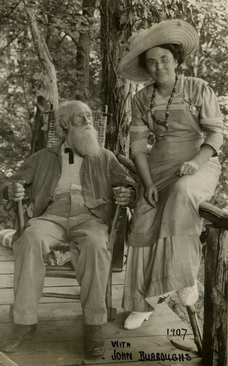 Avec John Burroughs 1907 - Jessie Tarbox Beals
