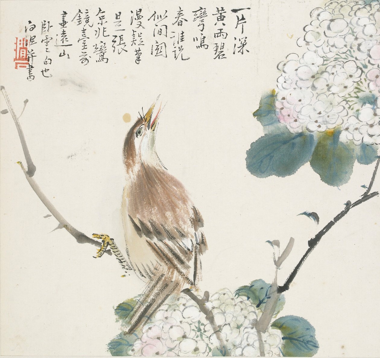 Un Hwamei chinois, 1857 - Jin Yuan