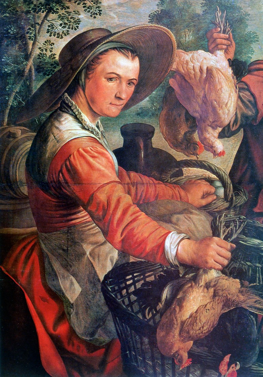 Au marché (détail), vers 1550-1537 - Joachim Beuckelaer