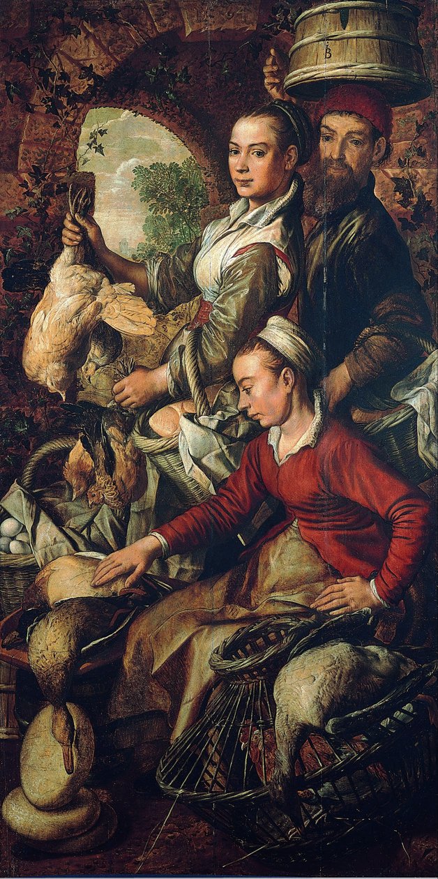 Scène de marché, c. 1565 - Joachim Beuckelaer