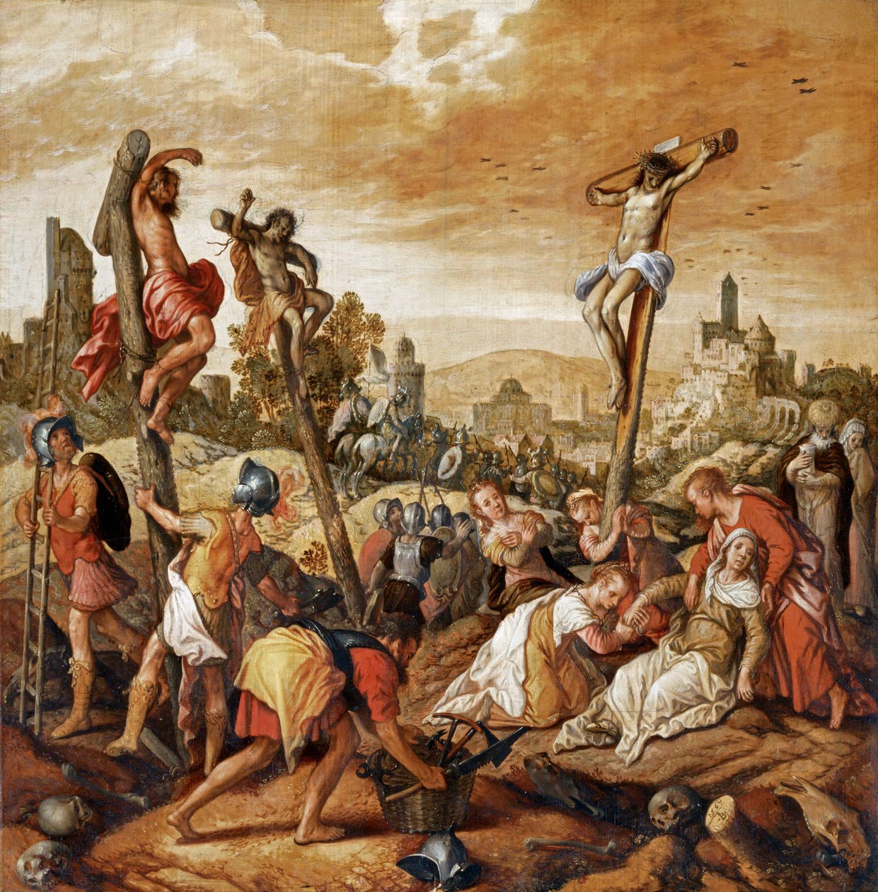 Crucifixion ... - Joachim Bueckelaer