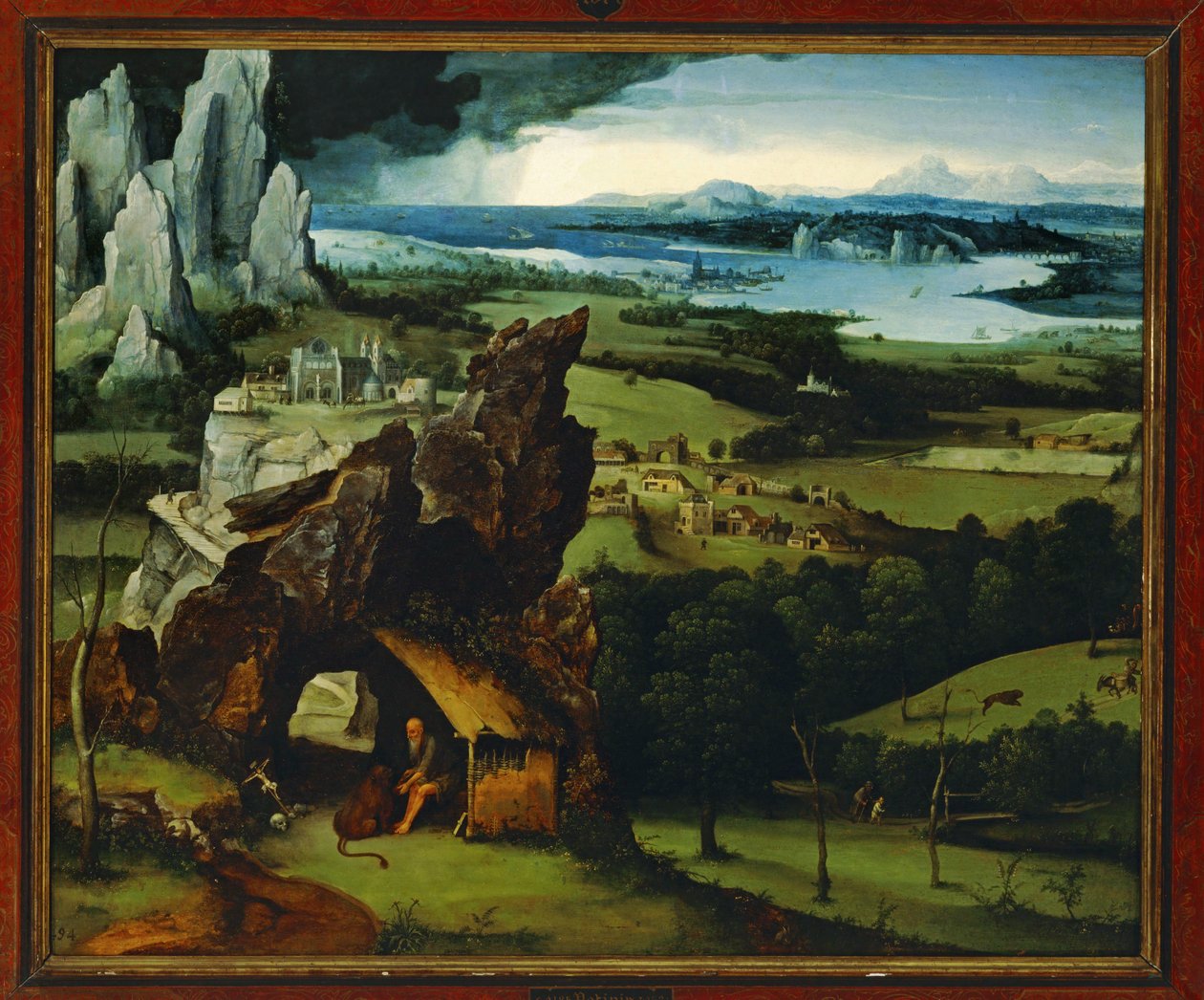 Paysage avec Saint Jérôme ... - Joachim Patinir