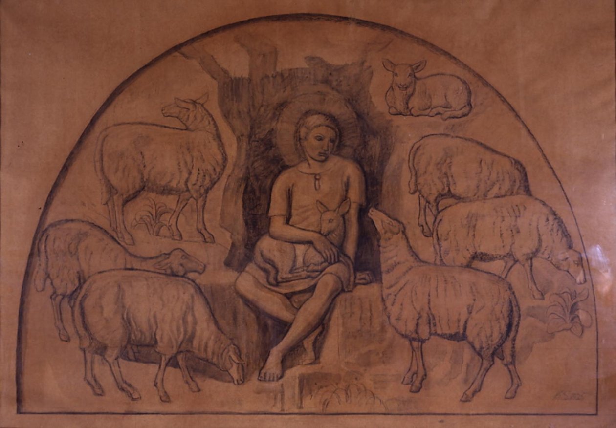 Le bon berger - Joakim Frederik Skovgaard