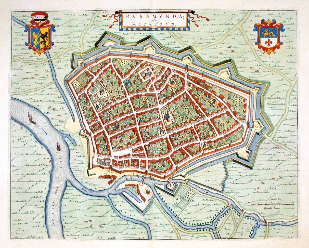 Roermond, 1649 - Joan Blaeu