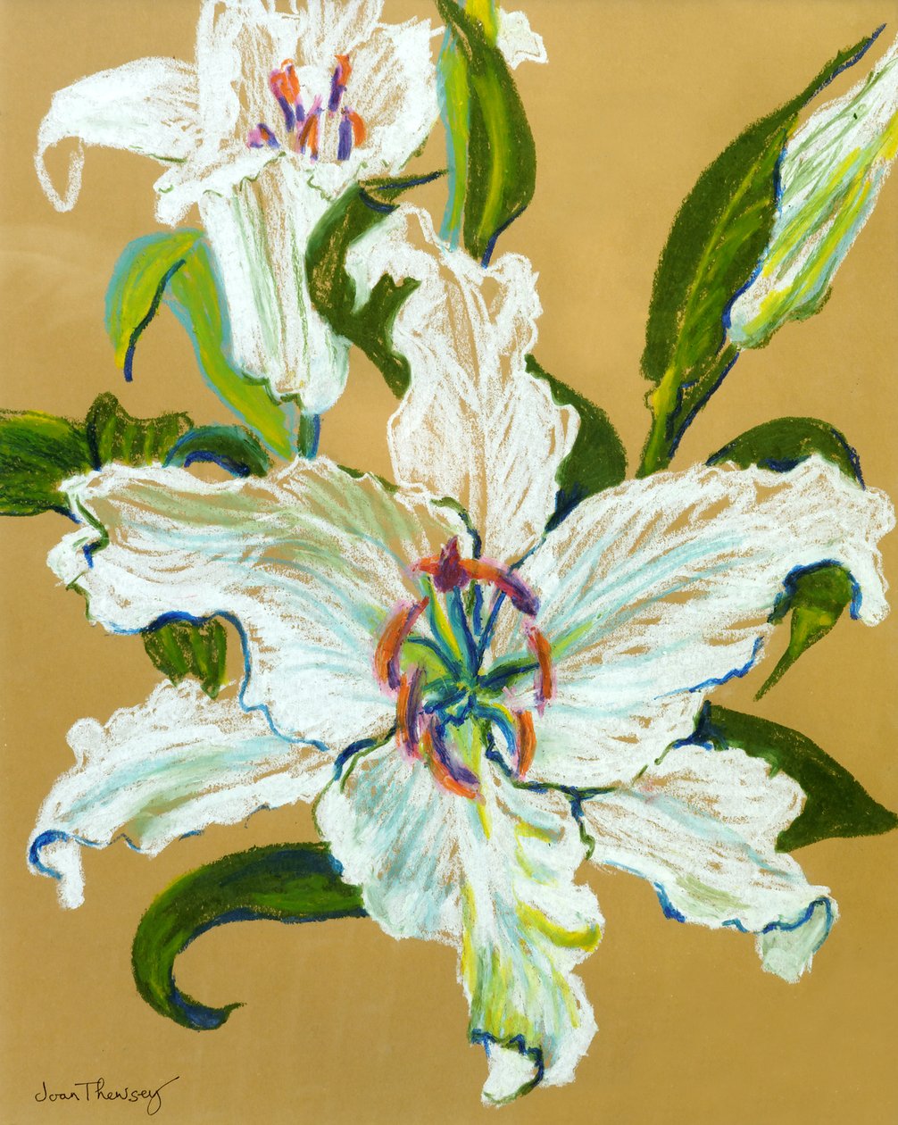 Les lys blancs - Joan Thewsey
