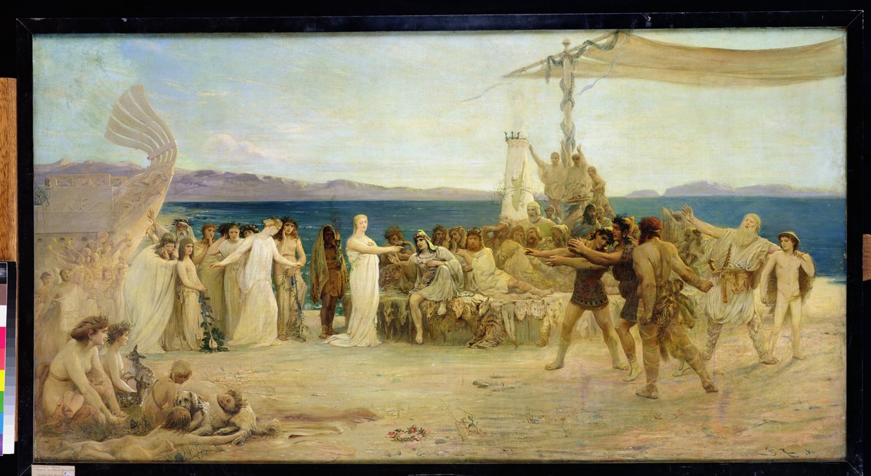 Gyptis et Protis, 1874 - Joanny Rave