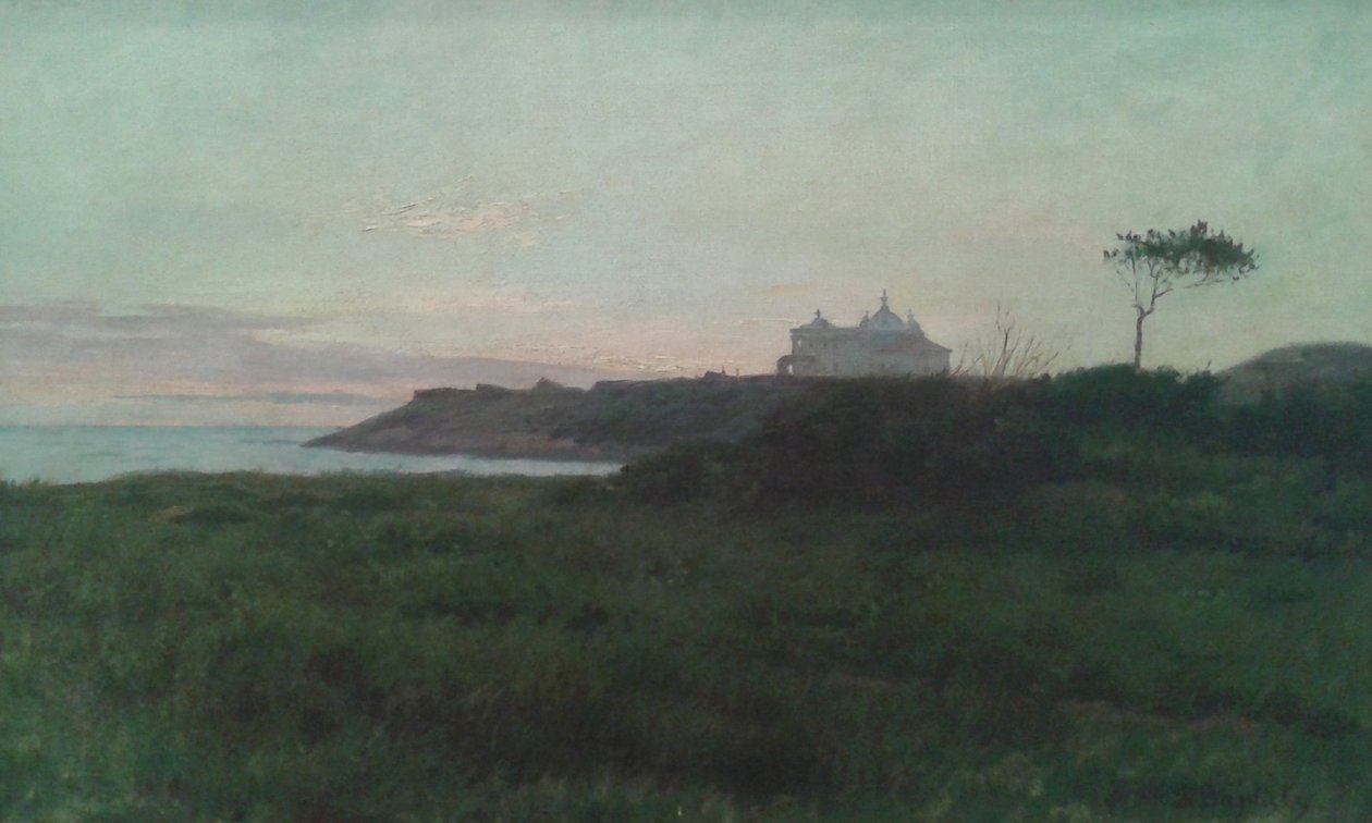Église sur la colline - Joao Batista da Costa