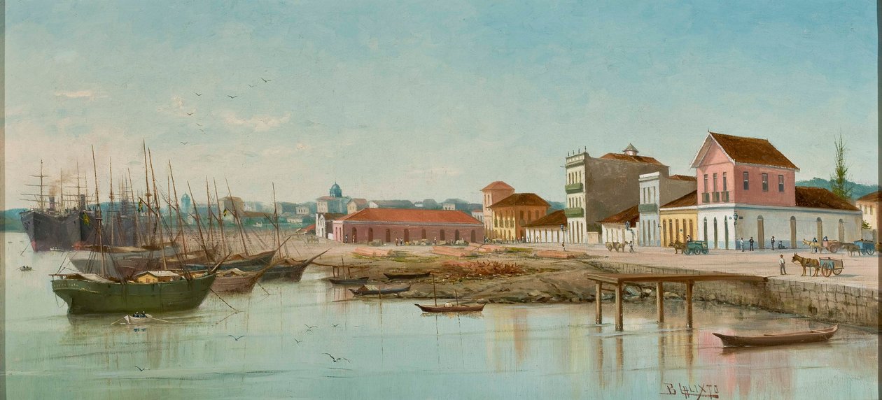 Rampe au port de Bispo, Santos - Joao Batista da Costa