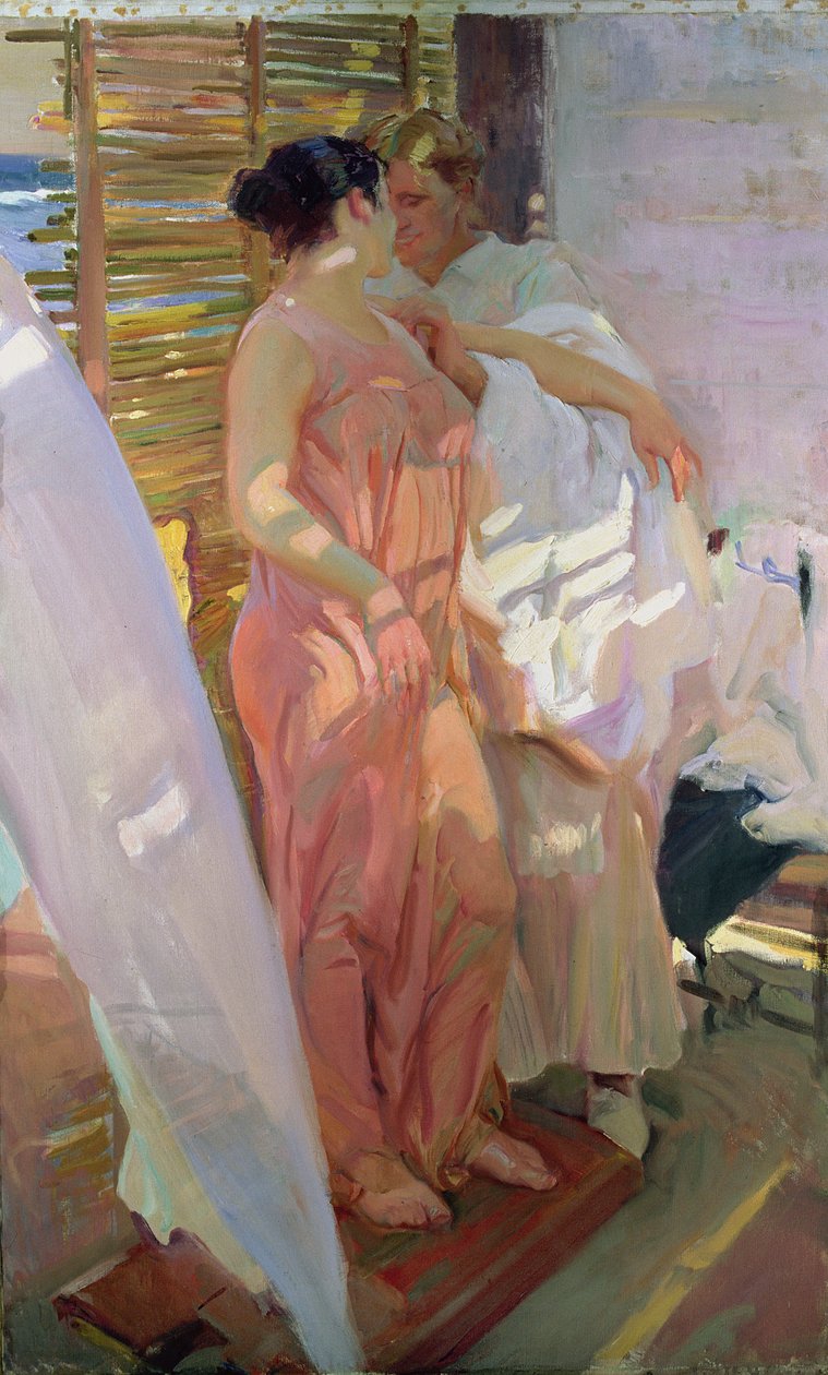 Après le Bain - Joaquin Sorolla y Bastida