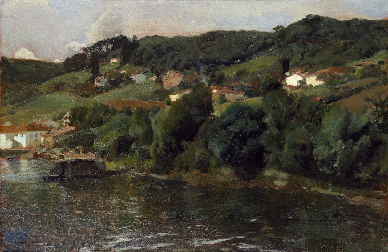 Paysage asturien - Joaquín Sorolla