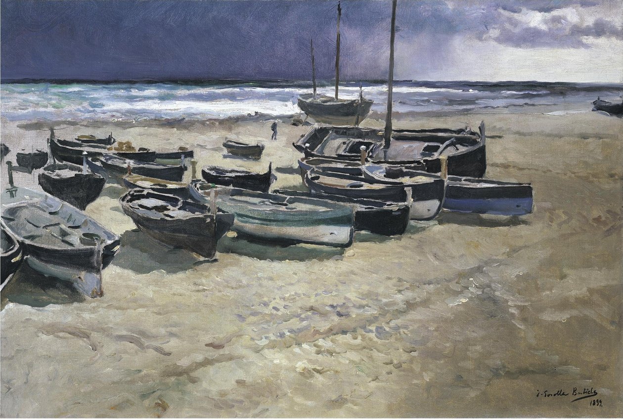 Jour de tempête, Valence - Joaquín Sorolla