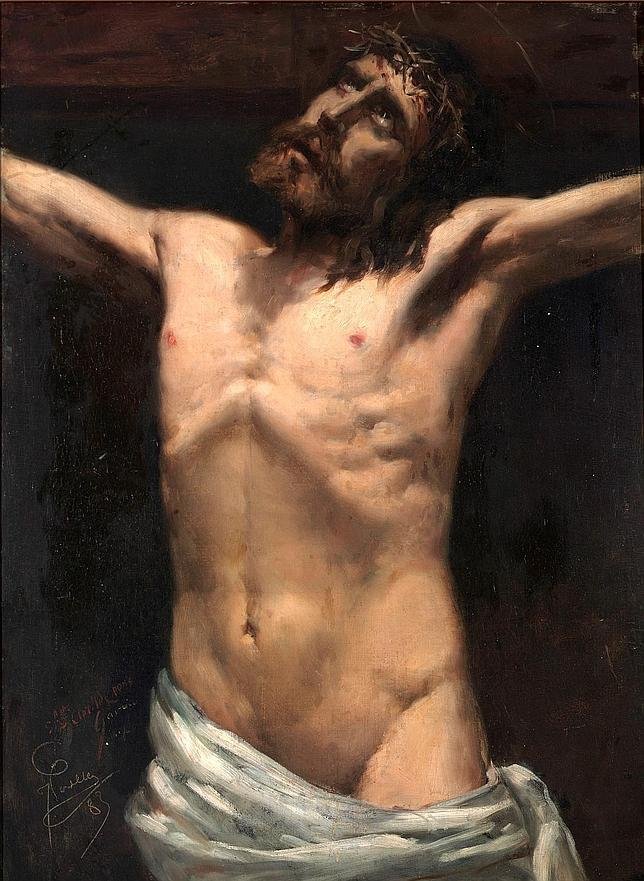 Étude du Christ - Joaquín Sorolla