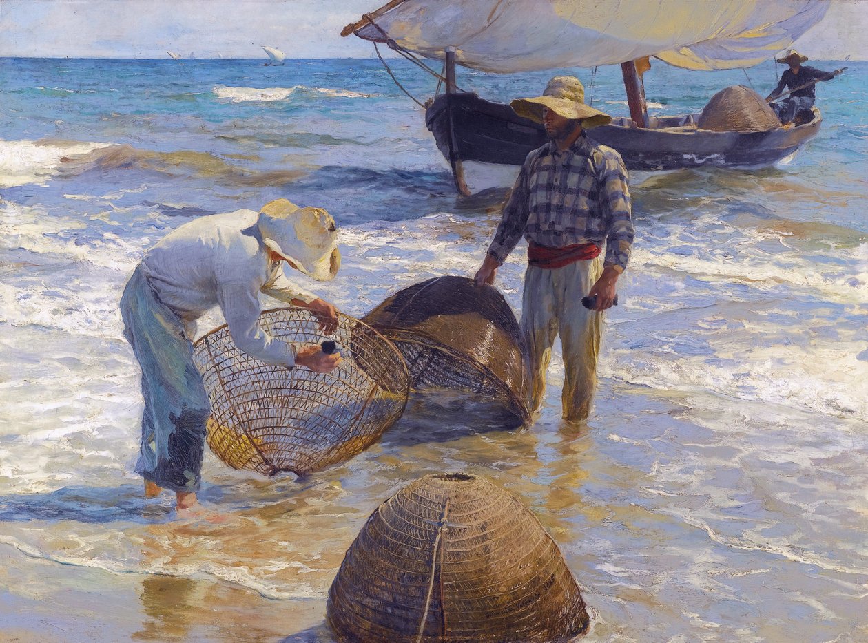 Les pêcheurs valencians - Joaquín Sorolla