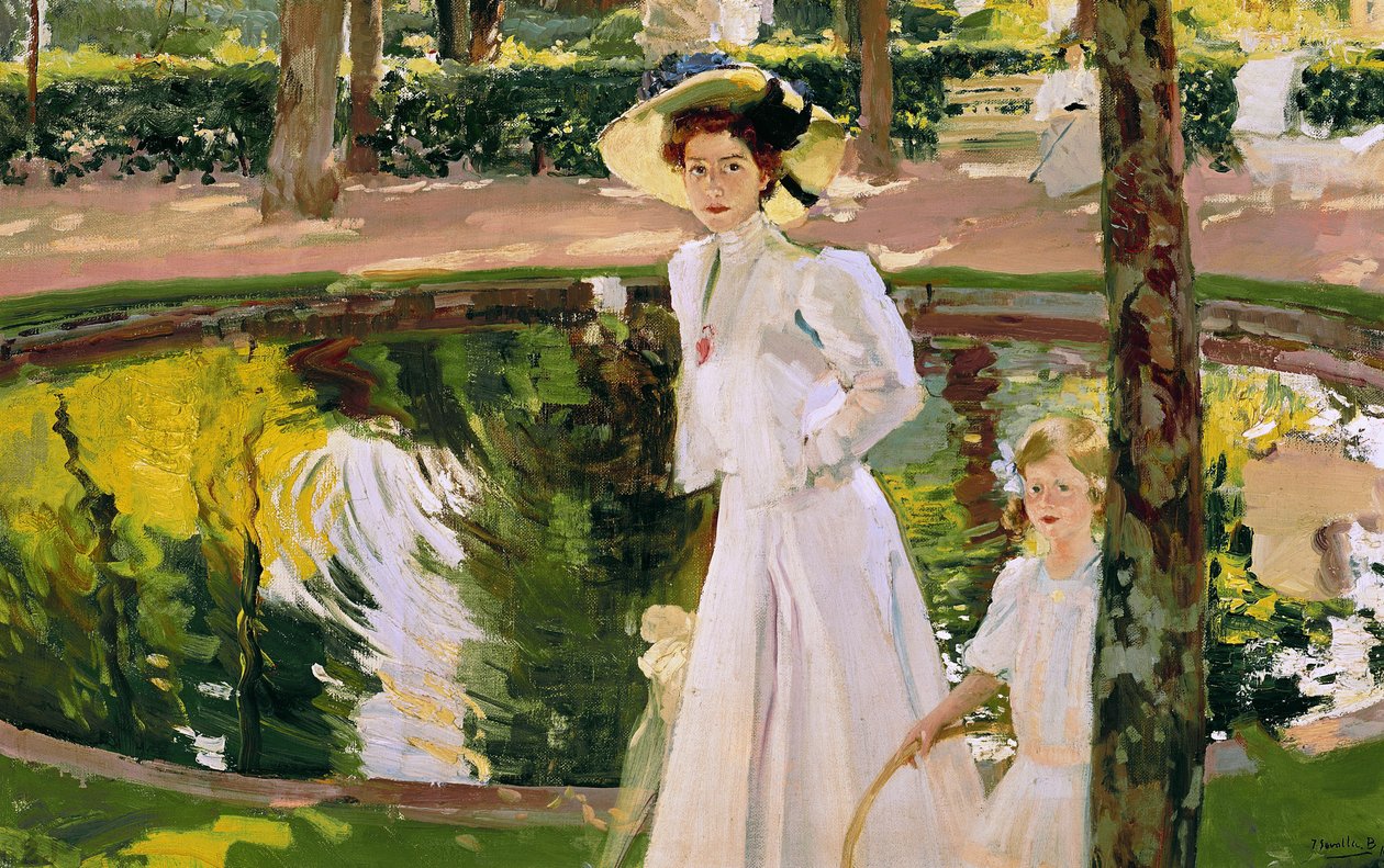 Le Jardin, 1913 - Joaquín Sorolla