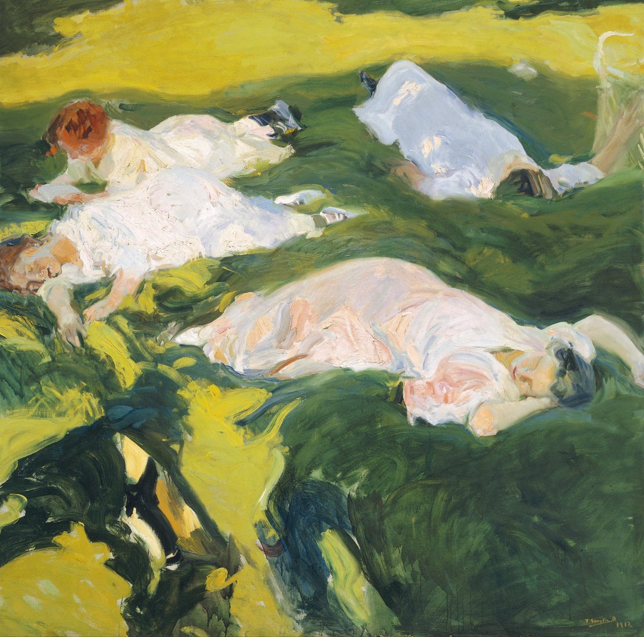 La Siesta - Joaquín Sorolla